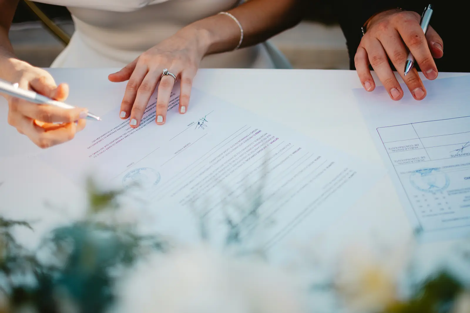 Organisation du mariage sur 18 mois : grandes étapes